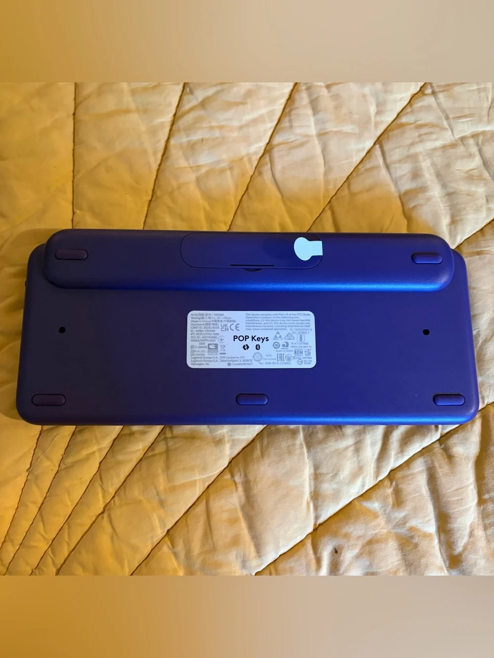 Logitech POP Keys Wireless Keyboard - Lavender Purple